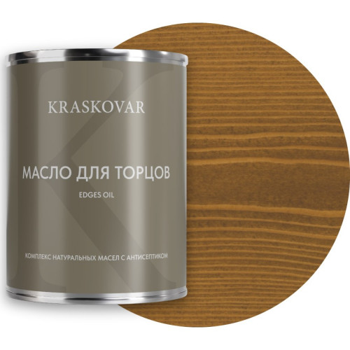 Масло для торцов KRASKOVAR Slice Protect Дуб 0.75 л