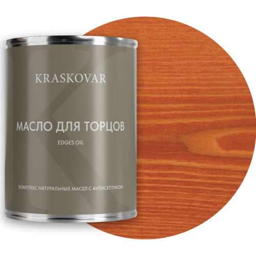 Масло для торцов KRASKOVAR Slice Protect Махагон 0.75 л