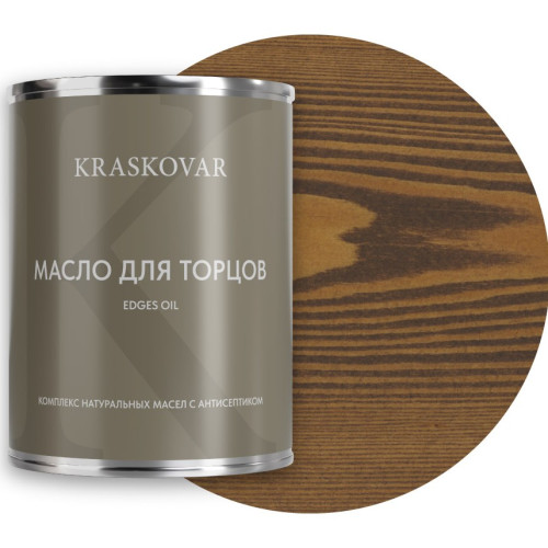 Масло для торцов KRASKOVAR Slice Protect Орех 0.75 л