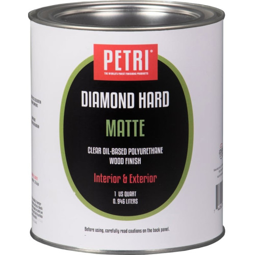 Полиуретановый лак Petri Diamond Hard (Алмазная твердость) Матовый 0.946 л
